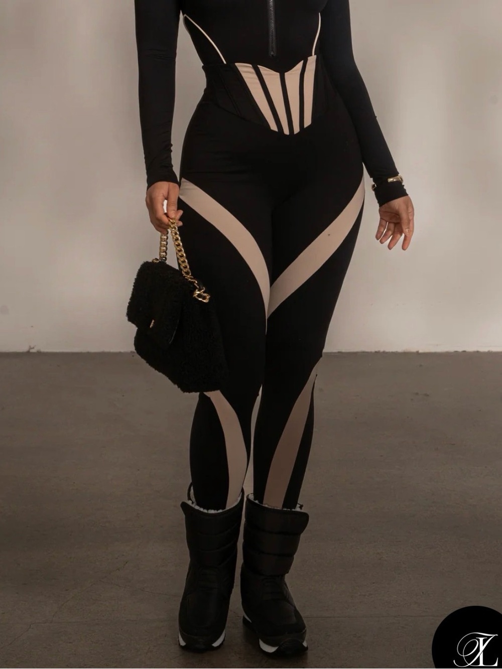 JLUXLABEL Corset Leggings Ski Collection